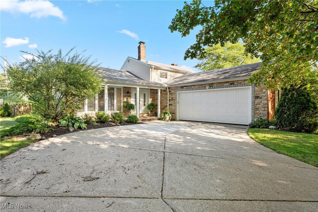 This could be the place! Welcome to this meticulously maintained split-level in one of Rocky River’s most desirable neighborhoods! Offering nearly 1,900 sq. ft. with 3 bedrooms and 2 full baths, this home boasts an open-concept layout filled with natural light. The main and lower levels feature newer laminate flooring, while the updated kitchen with granite countertops and modern finishes flows seamlessly into the dining and living areas—perfect for everyday living and entertaining. Upstairs offers 3 bedrooms with hardwood floors and an updated full bath, while the lower level features a spacious family room with cozy fireplace, laundry room and a second full bath. The finished basement provides even more versatile living space. Outside, enjoy a large backyard with a well-maintained above-ground pool and a two-car garage. This home is Conveniently located near Tri-City Park, shopping, and award-winning Rocky River schools—this home truly checks all the boxes!