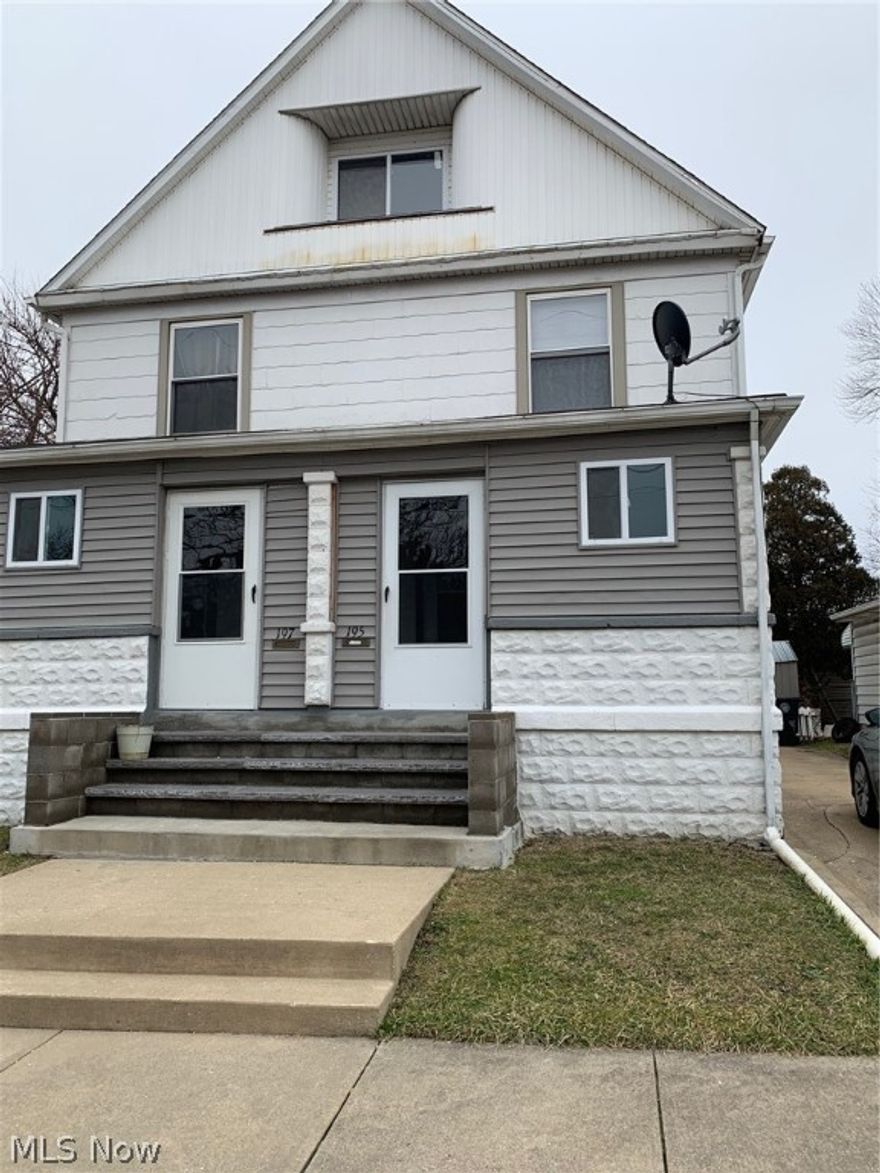 Wonderful 3 Bedroom, 1 Bath Multi-Family Home With Full Basement. Updated bath, Neutral Carpet and Well Maintained. Close to Akron City Summa Hospital and Downtown Akron. Don't miss this one. $ 100 water deposit