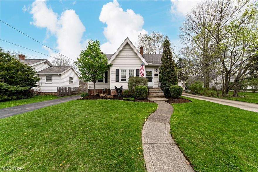 Don't miss this charming bungalow in sought-after Lyndhurst, offering smart, flexible living space and great updates throughout. The oversized first-floor bedroom is a true standout — expansive enough to serve as a primary suite, or easily converted back into two separate rooms to create a traditional three-bedroom layout. Upstairs, two additional rooms provide versatile space perfect for bedrooms, a home office, or a playroom — ideal for a variety of lifestyles. Newer windows and central air conditioning keep the home comfortable year-round. Step outside to a beautiful deck, fully fenced backyard — perfect for entertaining, pets, or play. Oversized 2 car garage. Convenient to Lyndhurst Park, shopping, dining, and major highways.