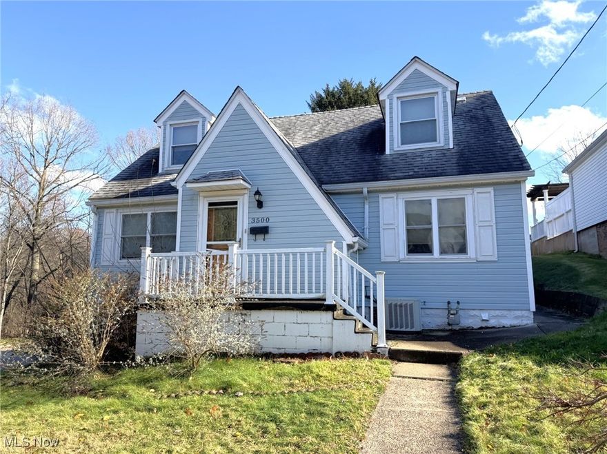 This 3 bedroom, 2 bath home sits proudly on a corner lot and is bursting with potential! With a little TLC, this
home can truly shine and become the gem it’s meant to be. Enjoy a large, sun-filled living room that welcomes
you in, followed by a spacious dining room perfect for hosting meals or holiday gatherings. The kitchen
features updated cabinets and countertops, giving you a great start for future updates. An enclosed back porch
adds valuable bonus space—ideal for a home office, craft room, playroom, or quiet reading nook. The main floor
primary bedroom includes an en-suite bath, offering convenience and privacy. Head upstairs to find two
additional bedrooms, each with charming built-in cubbies, plus a second full bath. The basement provides plenty of storage, a laundry area, and access to a 1-car garage. Step outside to the covered patio, perfect for outdoor cooking and relaxing. The flat backyard is a dream for gardening, kids, pets, or weekend fun. This home is priced to move—a great opportunity for buyers looking for value and vision! Don’t wait!