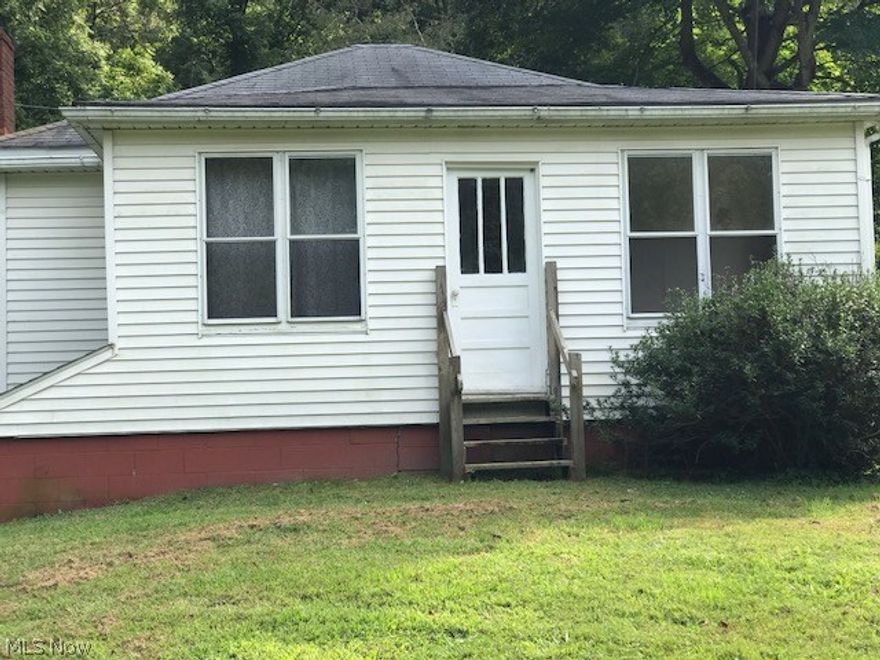 Cute 2 bedroom, 1 bath ranch home with detached garage on 9.72 acres. Beautiful quite country setting yet conveniently located.