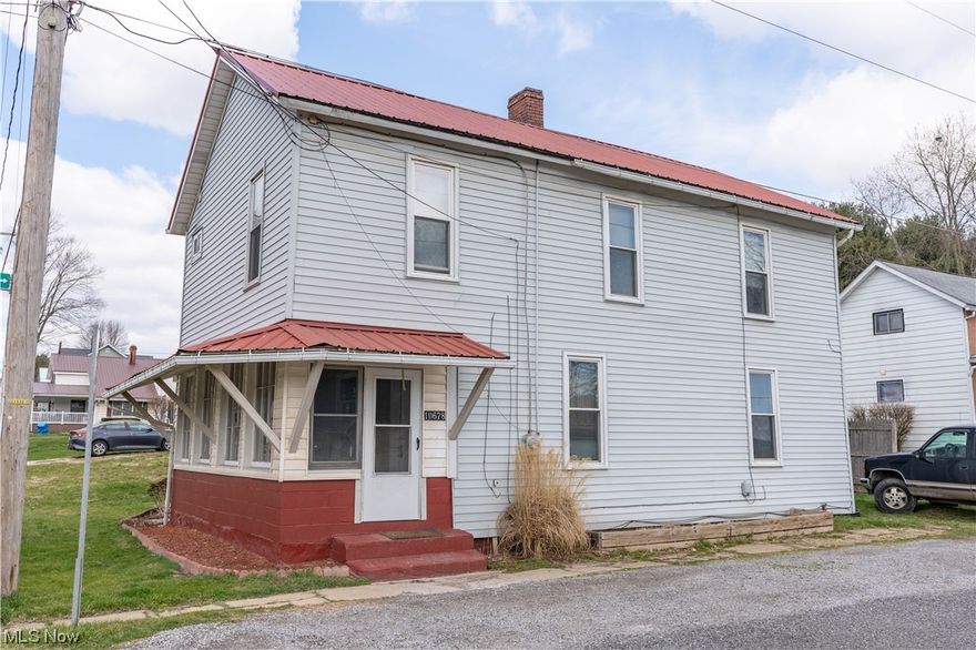 Ready to own your own home?  This updated colonial home located in the town of East Rochester features high ceilings and built ins.  Newer flooring, roof and some mechanical systems.  Nice size yard between house and detached garage.  Priced right and move in ready!