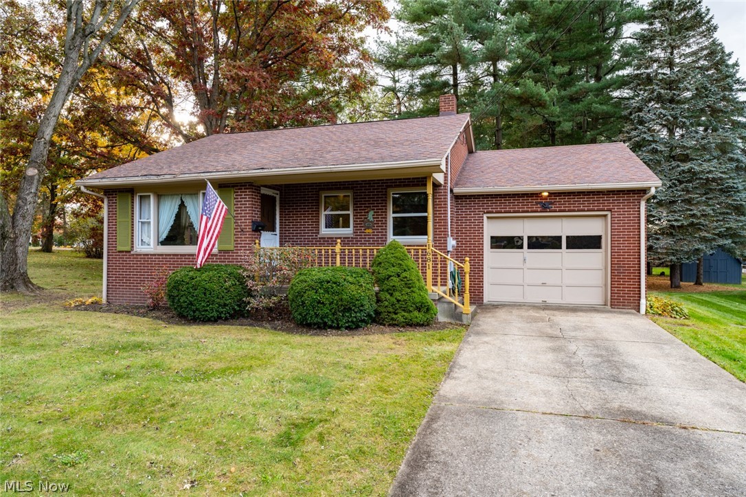 Welcome to this lovely, well maintained brick ranch. There is a large living room (w/newer carpet), an eat-in kitchen (freshly painted), with a pantry, a nice sized bathroom (freshly painted) with newer shower fixtures and handicap grab bars, a large master bedroom (w/newer carpet), and a huge rec room on the lower level with a half bath. There is also a shower in the unfinished area on the LL, as well as a workshop area, and a laundry area (washer/dryer conveys). The one-car ATTACHED garage has a garage door opener and a man-door that leads to a large screened porch and back yard. This 3-season porch is the perfect place to hang-out on those hot summer days! In the back yard there is a storage shed for the lawn mower and garden tools. The utility bills for this home are very reasonable! The roof was replaced in 2006, the H20 - 11/2011, and the furnace is serviced annually. The "Other" room is the screened porch. This home is priced to sell and will not last! Call for your appointment