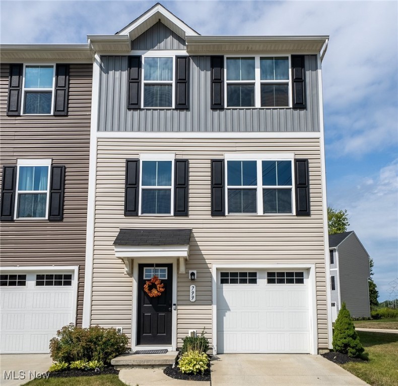 This beautiful home combines the comfort of single-family living with the ease of a townhome. Step into the welcoming foyer with a large closet for convenient storage. The open main level features a spacious kitchen overlooking the living area, making it easy to cook, relax, and entertain all in one space. The dining area is perfect for hosting guests or enjoying quiet evenings at home. Upstairs, you’ll find three roomy bedrooms with ample closet space. The owner’s suite offers a private full bath and an oversized walk-in closet, while another full bath serves the additional bedrooms. The lower level adds even more versatility with plenty of storage or the perfect spot for a workroom or hobby space. Near freeway, shopping, and restaurants. Don’t miss your chance to see everything this home has to offer—schedule your private showing today!