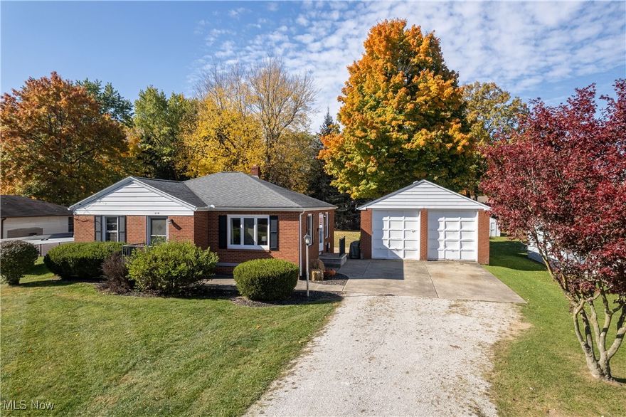 Welcome home! This all brick ranch has been completely updated in recent years. The home features gorgeous, refinished, hardwood floors throughout most of the main level, a fully remodeled bathroom, new furnace, new AC, and updated plumbing throughout. The lower level offers great additional living space with a finished rec room and bar. There is also a large detached, oversized 2 car garage. The backyard offers great outdoor living with a concrete patio and plenty of yard space to enjoy. Call today for your personal tour!