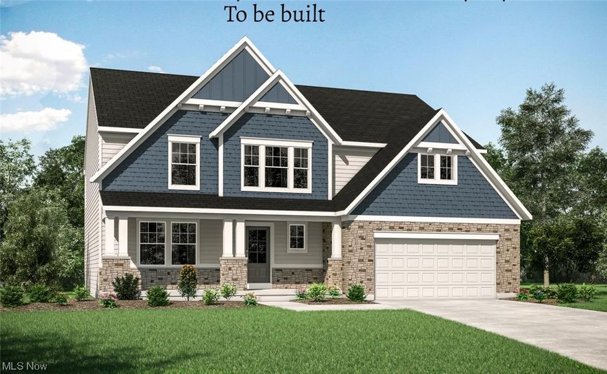 Drees Homes Alden floorplan. This home is to-be-built to customer specifications. Photo for illustration purposes.