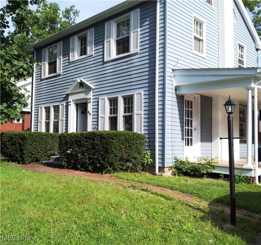 Recently remodeled Boardman Colonial featuring first and second floors repainted, dining room with new flooring, updated kitchen with new lower cabinets and new flooring, eat in kitchen area, first floor bath, living room with new carpeting, second floor includes three spacious bedrooms recently painted and new carpet, full bath, basement has been professionally waterproofed by Ohio State Waterproofing (warranty), side covered porch, large private covered back porch with full deck, move in condition.