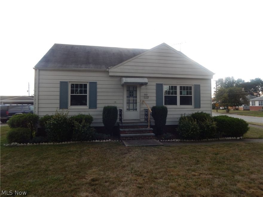 Lots of potential found in this spacious 3 bedroom cape cod style home. With a little TLC return this house back into the gem of a home it once was. Nice sized living room and kitchen with ample cabinets and counter space. Two bedrooms located on the first floor and possible two bedrooms located on the second floor but one lacks closet space. Don't miss the fully fenced backyard and great two car detached garage too! Being sold as-is. Call today to schedule a private tour. FHA Insured with Escrow.