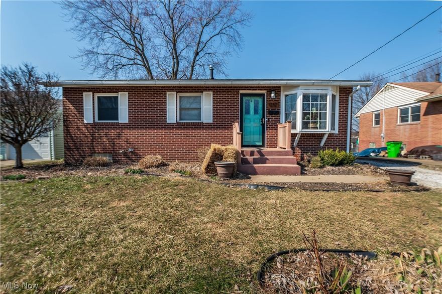 Step into this charming 3 bedroom, 2 bathroom, move in ready brick ranch and get ready to call it home! From the minute you step through the front door you are greeted with a flood of natural light from the bay window! Right down the hall you will find 3 bedrooms and a full bath! The bright kitchen, complete with eat at counter, also offers lots of natural light from the windows overlooking the fully fenced back yard! Enjoy outdoor living on the spacious deck, perfect for both entertaining and relaxing! Downstairs you will find a partially finished basement with a full bathroom giving you extra living space as well as additional unfinished space perfect for extra storage! Many updates throughout including a new roof in 2024! Close to everything you need-shops, restaurants, parks, and more-this home is a must see! Call today to schedule a showing!
