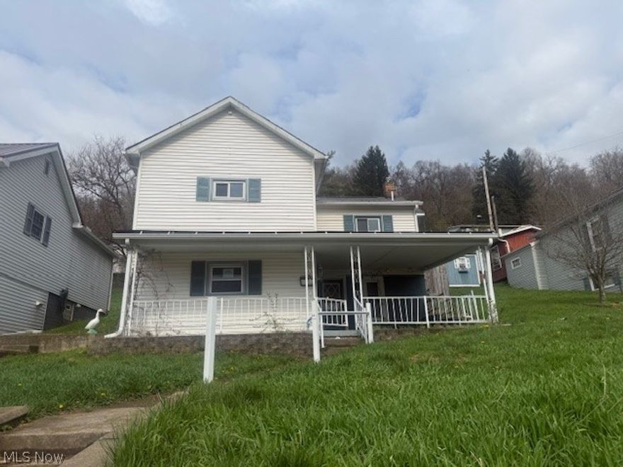 Four-bedroom, one bathroom home sitting on a double lot. Features above ground pool partially fenced in back yard. Call today for your private showing.