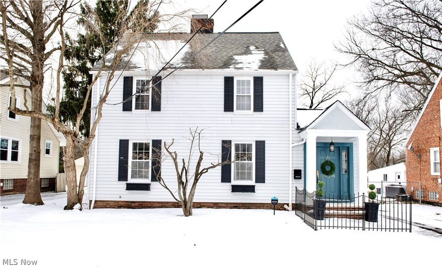 Glamorous home in the heart of Lyndhurst! Perfect layout for entertaining and family fun. Gorgeous, roomy foyer with vaulted ceiling and windows galore. A bright designer kitchen -- completely remodeled with stainless steel appliances, gas range, sleek granite countertops, large pantry, coffee bar and custom cabinetry. The open kitchen flows to the dining room and cozy family room you won’t believe! Upstairs, 3 generous bedrooms have gleaming refinished hardwood floors and a stunning, fully remodeled bathroom with granite vanity and brass fixtures. The sunny 3rd floor will make a terrific 4th  bedroom, office, playroom or man-cave with new carpet and light fixtures, walk-in closet and loads of storage. With a new concrete wrap-around patio, an oversized 2-car garage, and extremely private back yard, this home is great for entertaining family and friends! It is move-in ready: updated electric and plumbing, new hot water tank, newer AC, newer furnace, new windows, new carpeting, and refi