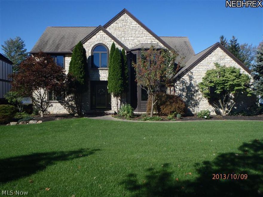 Welcome home to this absolutely beautiful, 5 bedroom, lake front home. Enjoy almost one acre and land and own the point on lake forest boasting a spectacular view of the lake, Boston Mills park and the 10th hole of Lake Forest CC. Enjoy 5,000 sq feet of living space, a finished walk-out basement, and stunning views from the 2 story addition which includes a Great Room with fireplace, Sun Room and large deck. This home also has a formal dining room, office, living room and wonderful open kitchen with granite counter tops.  The first floor laundry room has tons of storage and counter top space. Your walk out basement has a media room, bonus bedroom, rec room and three storage rooms. Generous rooms sizes and bathrooms are located on every level of this home. Don't miss this fantastic opportunity to own lake front property in Hudson minutes from downtown and Route 8 yet very private by design. Quick, schedule your showing before it's sold.