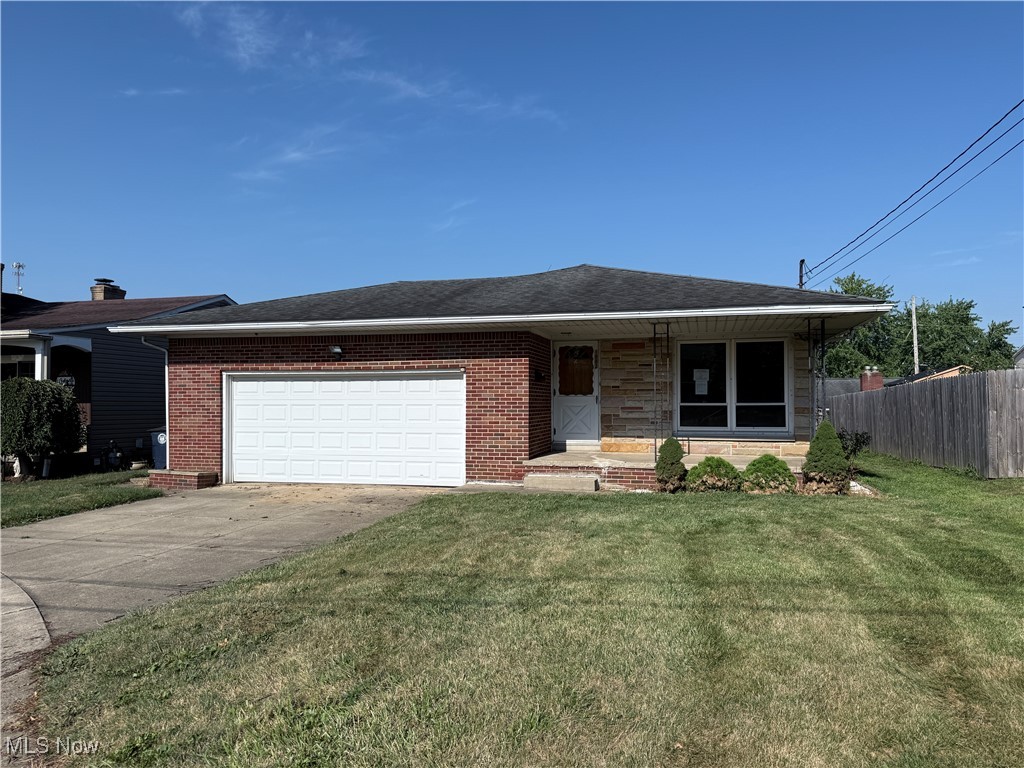 With Mid-Century vibes and a thoughtful floor plan, this handsome Firestone Park brick ranch is convenient to local amenities and waiting for you. With three bedrooms and laundry on the first floor, the home features hardwood floors, a large basement with additional laundry, shower and commode plus two bonus rooms, mid-century design elements, and a two-bay garage.