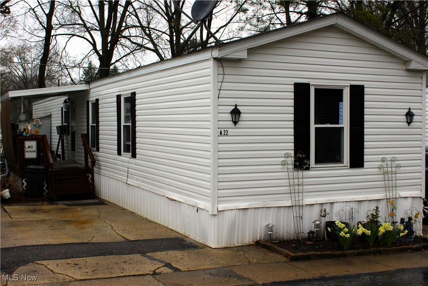 Great home available in Stow estates! Large eat-in-kitchen that opens up to the living room, 3 bedrooms and 1 full bath. Roof 2 years old! New flooring in the kitchen and in unit laundry. Buyer must go through approval process prior to sale. Cash only and proof of funds required for showing.