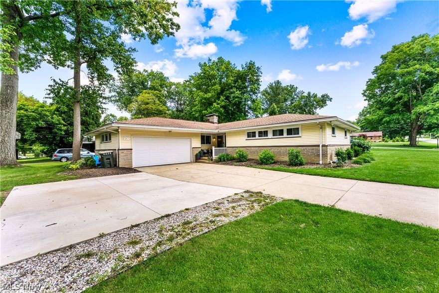 Charming ranch home in highly sought after Poland Schools is now available. This meticulously maintained single family home is centered around a stunning floor to ceiling center fireplace. The newly updated kitchen boasts state of the art appliances, original custom cabinetry and leads out to the new deck (2020). Enjoy relaxing by the fire, or in the spacious sunroom. The primary bathroom and master bathroom are as spacious as they are retro. The original tile has been preserved so that the modern amenities blend seamlessly together with the iconic midcentury modern design details. While there is plenty of living space on the main level, the basement (french drains installed 2020) provides even more space to entertain, relax or indulge in your hobbies. 

Call to schedule a tour today!