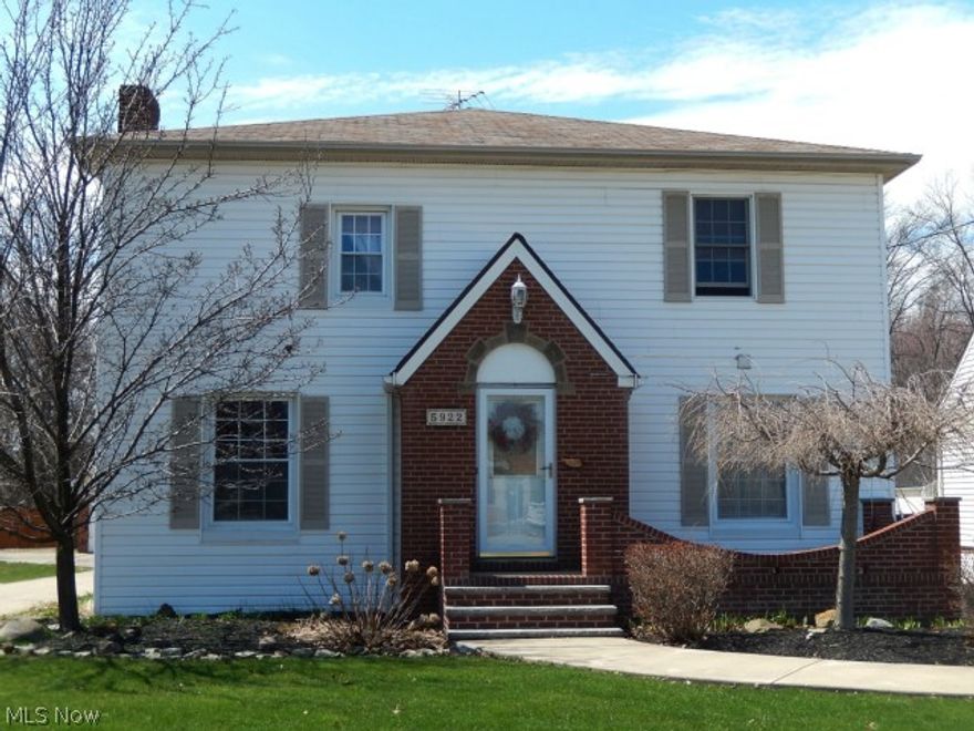 This wonderful home has been expanded and renovated top to bottom! First floor offers living room, updated fully applianced kitchen with island, breakfast bar and large dining area, full bath plus vaulted great room with fireplace. Curvy staircase leads to 2nd floor which features expansive master suite with walk-in closet and bath with jetted tub and shower, plus 3 additional bedrooms and 3rd full bath. Lower level finished to include 2 rec or media rooms (one with fireplace), plus workout room or office. Large deck and 4-car garage and parking pad plus 543 foot deep lot are the icing on the cake! Convenient to freeways, RTA and shopping.