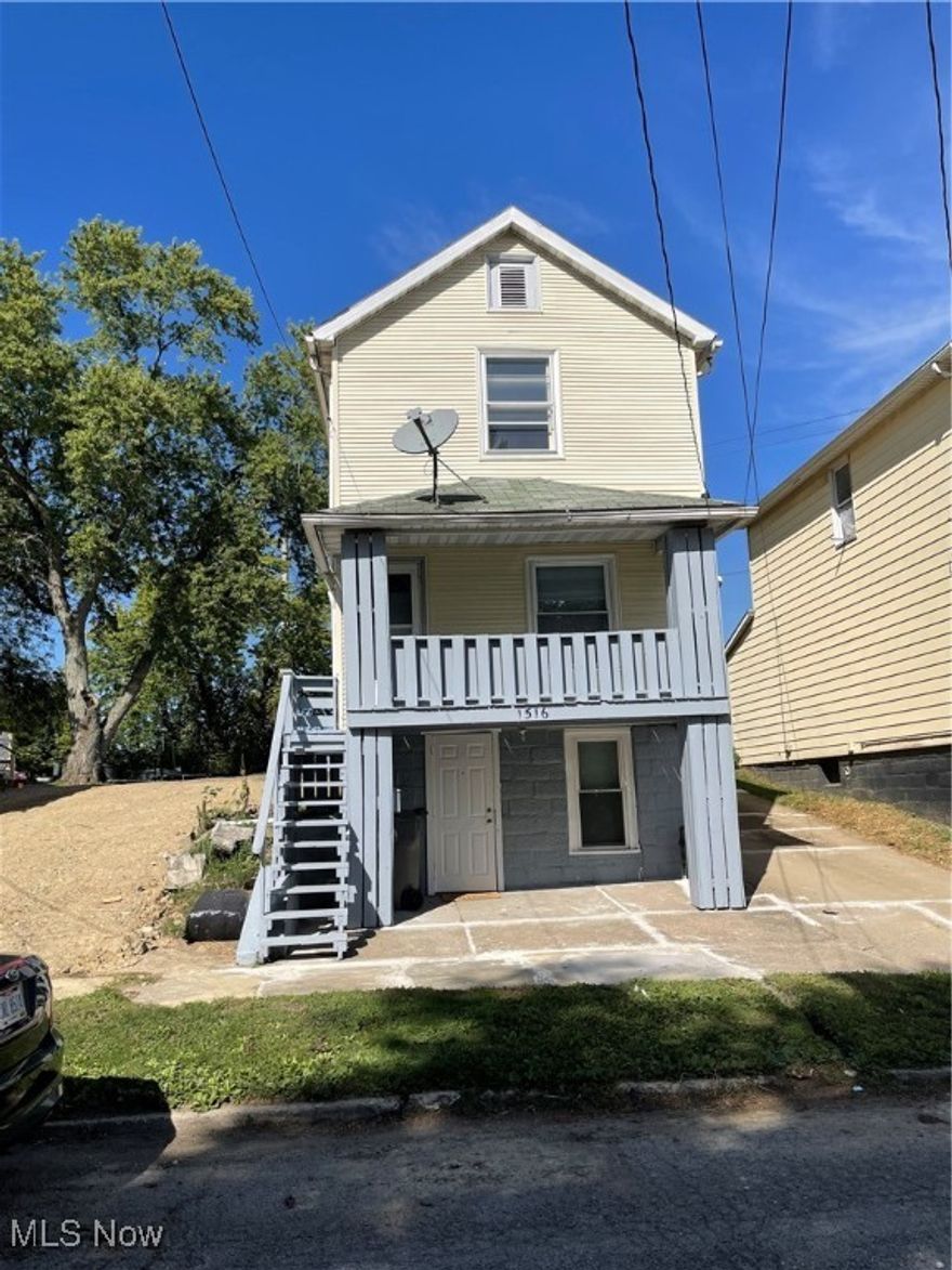 Great opportunity for an investment property.  Formerly rented.  Freshly painted and cleaned inside and out.  2 bedrooms, 1.5 baths with walk-out basement.