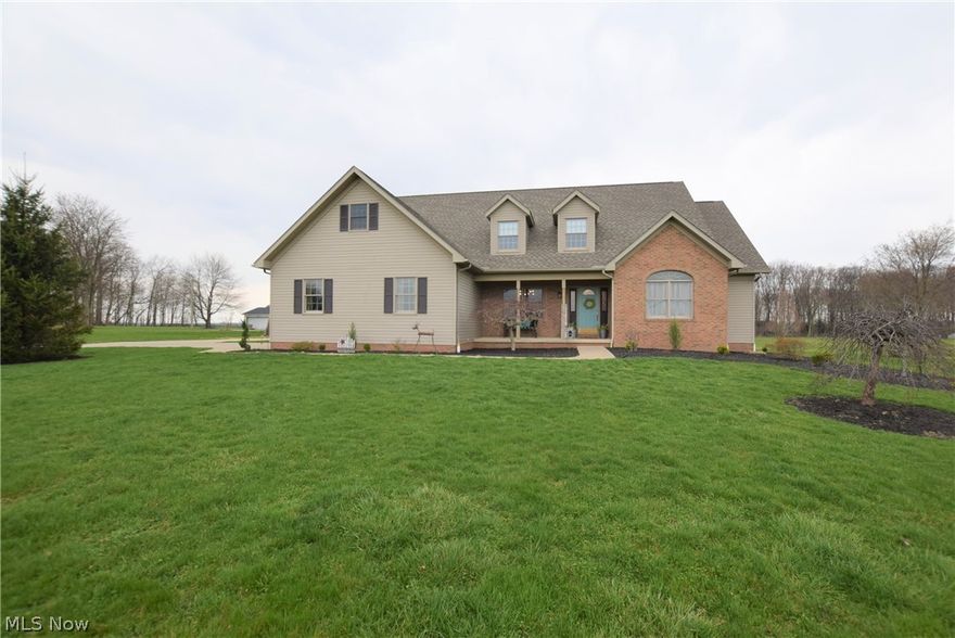 Welcome to 7020 N Apple Creek Road in Smithville! This home is located on 4.54 acres and has 4 bedrooms and 2.5 bathrooms with 2854 square feet of finished living space with potential for additional 320 square feet on the second floor which could be finished.  Completely redone in 2019-2020! Huge, eat-in kitchen with beautiful luxury vinyl plank flooring, oak cabinets, and recessed lighting. A convenient breakfast bar offers even more dining space. Vaulted ceilings in the living room give the space an open, airy feel. The main level also has a formal dining room, a half bathroom, two bedrooms (including the master’s suite) and a large mudroom/laundry room. Head upstairs to find two additional spacious bedrooms and a full bathroom. Large, open basement has potential to be finished. Large deck off the back of the house overlooks a spacious backyard and leads to an above ground pool. This home has an attached two-car garage, along with a detached 36x32 garage. Don’t miss your chance to ow
