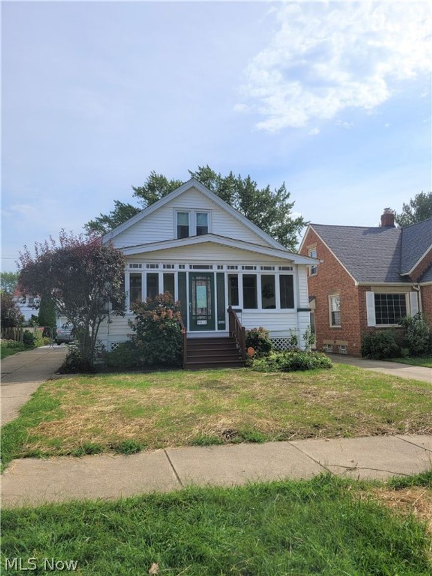 If you're looking for a home with Character & Charm look no further than this Master Bungalow!  A beautiful enclosed front porch invites you in and offers an additional gathering place with outdoor appeal & indoor comfort * Cozy up next to the fireplace in the Living Rm or have a large family or friends dinner party in the gorgeous Dining Rm that features a window seat with China cabinets * The kitchen offers plenty of cabinets & features a moveable island, with all appliances remaining * 2 Bedrooms, Full Bath and a Study/Office rounds out the first level * The back hallway off the kitchen has a built in cabinet for more storage and access to an enclosed back porch * On the second level there are 2 more bedrooms and a bonus room that could be used as a dressing, craft or study area * The basement includes a Rec Room, Full Bath, Laundry and Workshop * 2 car cinder block Garage with lots of storage * Pretty flowering landscape and a fenced yard complete this home that is just waiting for