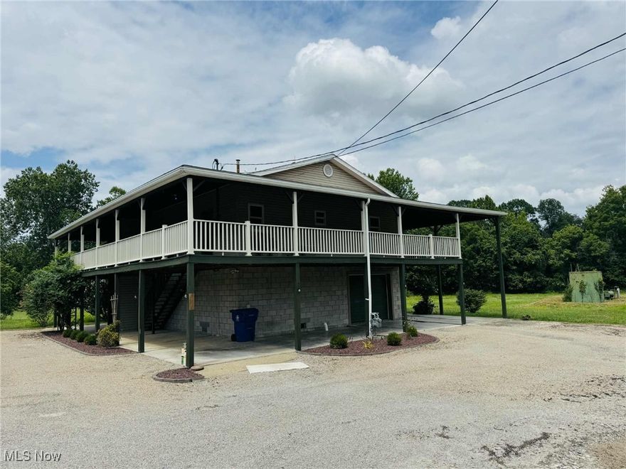 Looking for space, views, and functionality? This unique two-bedroom, one-bath home sits on just under 3 beautiful acres and delivers a rare mix of comfort and versatility. Inside, you’ll find a spacious open-concept floor plan, updated throughout with charming finishes and plenty of natural light. The large kitchen flows seamlessly into the living space—perfect for hosting, relaxing, or both. Step outside to a wraparound deck that offers peaceful country views from every angle. Whether it’s morning coffee or sunset unwinding, you’ll fall in love with the scenery. Need help getting items upstairs? There’s even a makeshift elevator system designed to help you easily move heavier loads from the ground level to the deck. A solid option for full-time living or a weekend getaway—this one is truly a must-see! Schedule your private showing today!