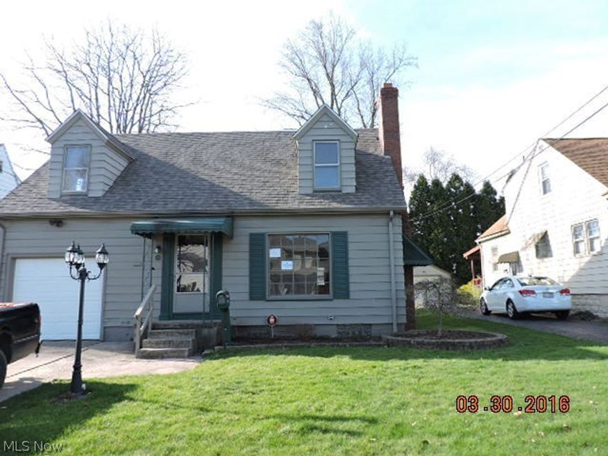 Don't just drive by this one....you will miss the rear family room with half bath plus wait till you see that awesome shed! Traditional cape offers living room, dining area plus kitchen on first floor with rear addition. Second floor has 2 bedrooms and full bath. Attached garage and move in condition. • 
oThe purchaser must be buying the home as their primary residence during the initial 20 days of listing, without competition from investors. This property is eligible under the Freddie Mac First Look Initiative through 04/27/2016