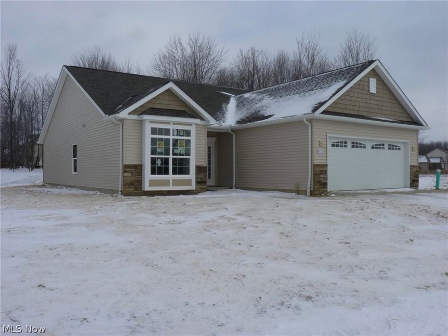 No time to build?  Check out this Brand new Ranch Cluster home- 3 bedrooms, 2 full baths and 2 car attached garage with attic storage space and a bonus storage room! This 1,774 square foot home in The Reserve at Pine Lakes Village offers a granite kitchen, upgraded raised panel cabinets with (some additional upgraded roll-outs added to base cabinets), ceramic tile backsplash, under cabinet lighting, GE Energy Star stainless steel appliances (range, microwave and dishwasher). Premium wood laminate flooring, ceramic tile baths, granite kitchen, high quality carpet and a custom wood mantle with tile surround gas fireplace! A unique, spacious "STORAGE" room could be a small office, playroom or anything you choose!  The enlarged laundry room w/pocket door is sure to please! The master bedroom has tray ceiling, double sink bath and large walk-in closet and linen closet! Poured wall foundations, 95% HE Trane gas furnace w/programmable thermostat and many other energy saving features can be fo