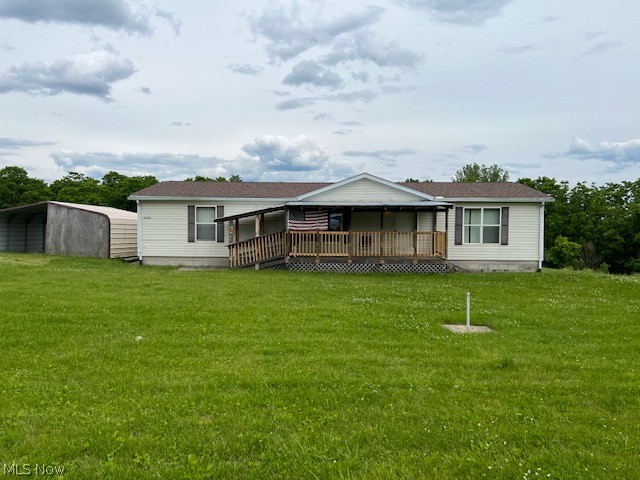 Country living at its best yet approx. 10 minutes to town. This one story home sits on 3.59 acres and features 3 bedrooms and 2 full baths. Nice large full unfinished basement with a walkout entrance. This basement is just waiting for your creative ideas with possible recreation room.
