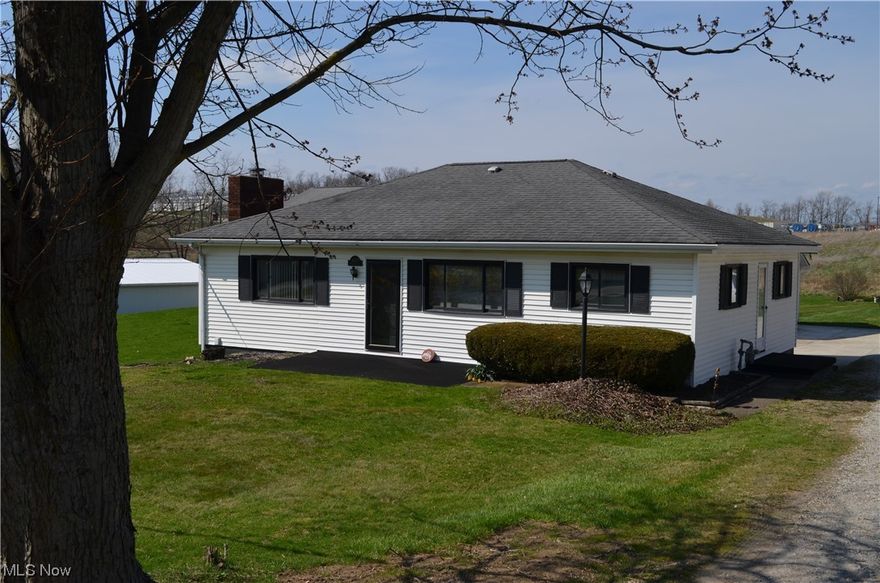 Looking for a charming ranch-style home with plenty of space and a convenient location? Look no further than this immaculate 1,200 square foot two bedroom one bath home, complete with a two car detached garage and situated on a 0.39 acre lot. You'll love the care and attention that's gone into maintaining this home, which has been owned by the same owner since 1981.  

Inside, you'll find a cozy living area that's perfect for relaxing after a long day. The walls have been freshly painted, and the carpeting has been replaced, giving the home a fresh, modern feel. The two bedrooms are spacious and the bathroom is clean and functional. The full basement (1,200 square feet) is unfinished. Outside, you'll appreciate the yard space and the two-car detached garage, for your vehicles and storage needs. 

CORRECTION TO PRIOR MARKETING: According to the seller and verified by a surveyor, the driveway is a "shared driveway" as the property line is near the middle of the driveway, however, no