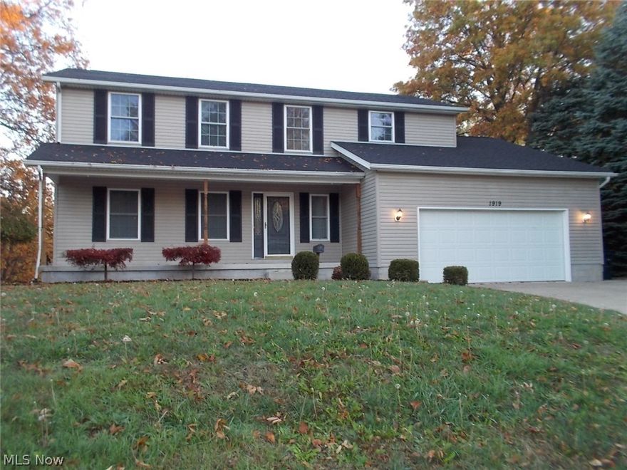 Welcome to 1919 Springfield Center - This stunning Ellet Colonial built in 2004 has been meticulously updated and maintained.   This home features everything you have been looking for and feels like brand new!  Nice 1st Floor includes 1/2 Bath, Laundry Room, Living Room, Dining Room and Huge Family Room with Fireplace and space for recessed TV.  Second Floor offers 4 Large Bedrooms and 2 Full Baths.  Master Bedroom has Tons of Closet space and Glamour Bath with his and her sinks, corner soaking bath tub and stand alone shower.  Don't miss your chance to own this beautiful home before it's gone!  Nothing to do but Move In and enjoy!  Convenient location.  Call for your appointment today.