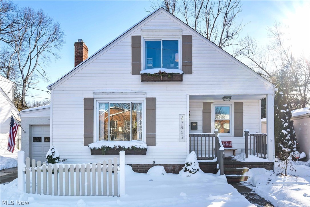 Prepare to be Moved!...Into this 3bedroom Bay Village bungalow that's full of charm and character! This home gives you all the quaintness of Bay Village yet is loaded with updates and amenities. Picket fence, shutters and custom window boxes give great curb appeal and say "Welcome Home"! Step inside and admire the open floor plan with a coastal vibe that's perfect for entertaining. Neutral paint and beautiful hardwood floors give a cozy, warm feel and complement any decorating style. This kitchen is a dream with open shelving, shaker cabinets, shiplapped walls, stainless steel appliances and a center window that brings in tons of natural light. Dining room with barn door, first floor bedroom and updated bath round out this main level. The loft style bedroom on the second floor has it's own sitting/office area - great for working from home! The finished lower level is complete with five rooms including a guest bedroom. Tons of uses for this space - playroom, fitness space, rec room