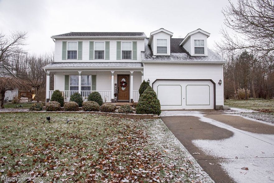 Welcome home to this stunning colonial in Middlefield’s premier Glen Valley Farms development!  From outside to inside, this meticulously maintained home has all of what you need to make it your forever home. Spacious yard with beautifully designed deck is complemented by luxurious landscaping and an above ground pool, great for some summer fun!  Step inside and immerse yourself in large rooms, with soft warm colors that make even the toughest days melt away.  The flowing floorplan will deliver a sense of space and togetherness that can only be felt at HOME. The luxury vinyl flooring on the main level and the NEW carpets on the upper level provide great feel and comfort whichever room you are in. Venture downstairs and your creativity awaits! The ample space would be a great REC room or play area or even the elusive man cave for cheering on your favorite teams. Whether this be your first home, or the home that you get to raise your family in, this home delivers it all and will not last long. Schedule your showings today!