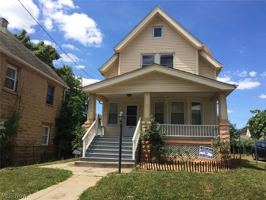 Very nice and clean home with large fenced lot. Walk into the beautiful foyer with stair case leading upstairs. there is a large living room that leads to formal dining room with beautiful crown molding. The kitchen has new cupboards.