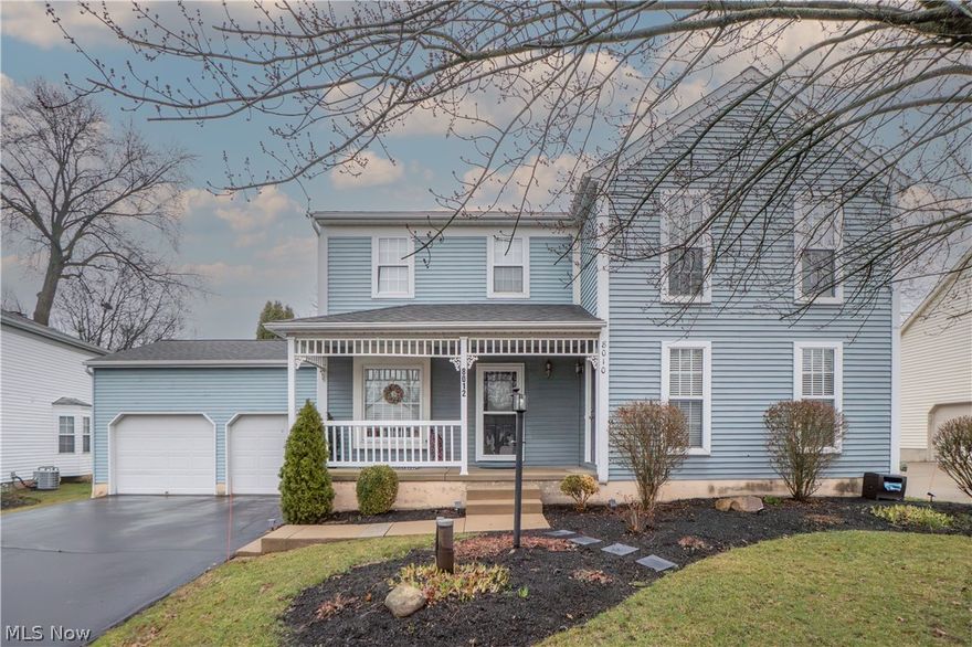 Welcome home to this inviting condo in North Canton’s Bretton North community, tucked away on a cul-de-sac and close to the neighborhood pool and clubhouse. The main level features a welcoming living room with a gas fireplace, a dining area with bay windows, and a functional kitchen with stainless steel appliances and tile backsplash. Sliding doors lead to a private screened-in porch, creating a great spot to relax and enjoy the outdoors. Upstairs, you’ll find 2 bedrooms, including a spacious primary suite with vaulted ceilings and a walk-in closet, along with an updated full bath. Additional highlights include a first-floor half bath, full basement with storage space and laundry area, 1-car attached garage, central air, and low-maintenance condo living with exterior maintenance, landscaping, trash, and association insurance included.