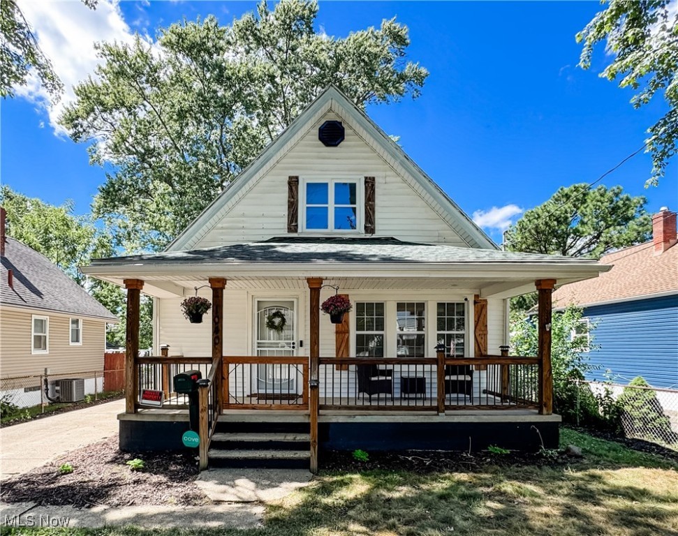 Cozy Cape Cod in Akron: Fully Updated & Move-In Ready! Step inside 1040 Allendale Avenue; a beautifully updated 3-bedroom, 2-bath Cape Cod that perfectly blends charm, comfort, and modern style. The spacious first floor offers a seamless flow between the living room, dining room, and kitchen, creating an inviting space for everyday living and entertaining. The custom electric fireplace with remote, warm wood accents, concrete countertops, natural light and thoughtfully added recessed lighting create a cozy yet contemporary feel throughout the home. Upstairs, retreat to your own peaceful getaway; a private master suite featuring vaulted ceilings, a beautifully updated full master bath, walk-in closet, and extra space for a reading nook, art corner, music spot or whatever brings you joy! Outside, enjoy nature in a fully fenced backyard - perfect for pets, play, or gatherings - and a covered, fenced front porch ideal for morning coffee or evening relaxation. Located close to major highways, schools, and local entertainment, this home offers not just character but also convenience. Don't miss your chance to call this one-of-a-kind Akron gem YOUR home! Call or text your favorite agent for a private showing today!