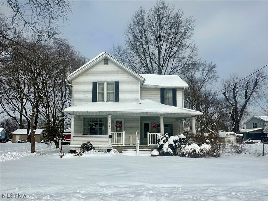 UNDER CONTRACT PENDING HOME INSPECTION AND APPRAISAL. CONTINUE TO ALLOW FOR SHOWINGS 

Spacious home featuring 3 large bedrooms and a full bath upstairs, plus a convenient powder room on the main level. Enjoy a large eat-in kitchen, formal dining room, and comfortable living room—perfect for everyday living and entertaining. All appliances stay. Relax on the inviting front porch or unwind on the back deck. Includes a 2-car garage.  Offering a great opportunity to add your personal touch.