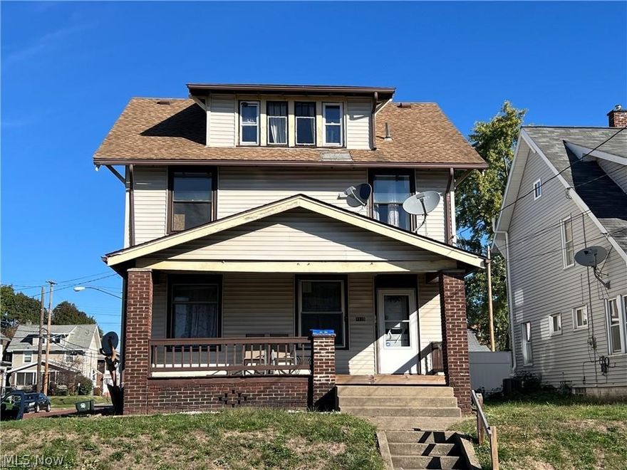 Cash flow day 1!  Gross rent of $1,355/mo.  Landlord pays water/sewer/trash.  Tenants pay all other utilities.  First floor unit is 1 bedroom 1 bath.  Upper unit is 2 bedrooms 1 bathroom.  Upper unit has in-unit laundry.  Lower unit has access to laundry in basement.  Convenient to everything Canton has to offer and to Rt 77.
