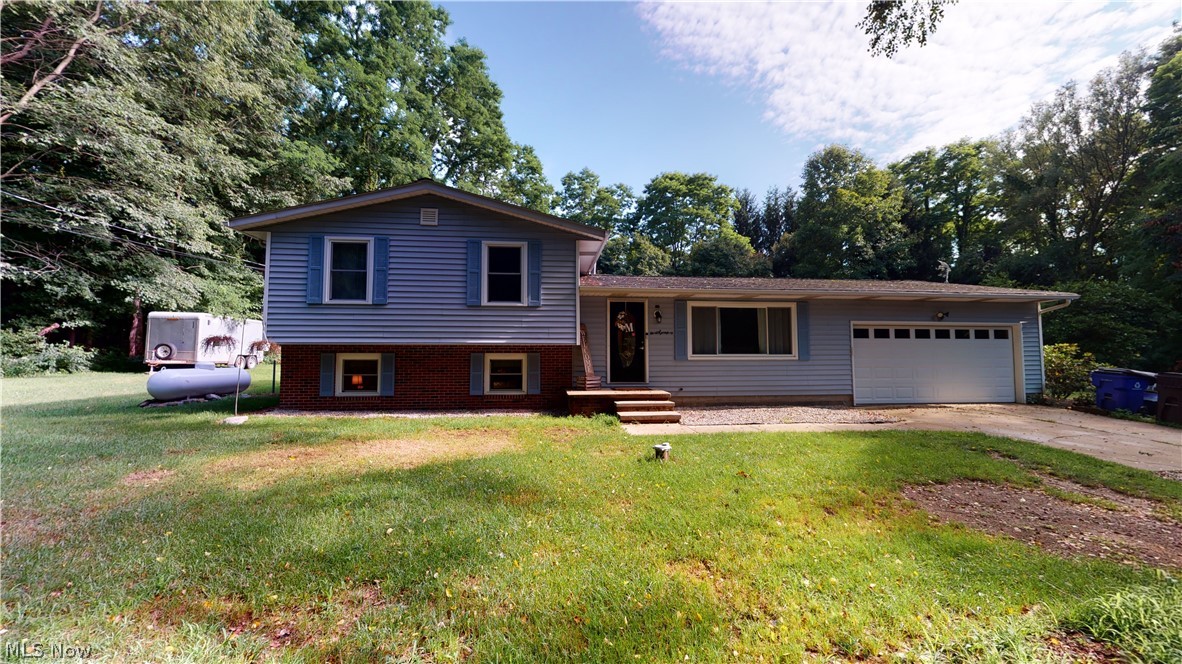 This home has been well loved and cared for by the current owners. If you are looking for a well kept sanctuary where you can find peace and a great place to relax outdoors this is the home for you. This home and the property have been designed to be enjoyed for the new home owners with updates all throughout the home and on the property. The updates and maintenance include the following: Radon system was installed in 2018, Updated electrical box when the house was purchased in 2018, New garage door installed in 2018, All new windows on the front of the house and the one in the main bedroom in 2019-2020,
New water filtration system including reverse osmosis and pressure tank installed in 2020, New insect proof cap installed on the well in 2020, New 12mm laminate wood flooring with new trim in the bottom level of the house, New carpet installed in the upstairs bedrooms in 2021 fresh paint throughout
Had several trees removed to allow better ventilation for the roof, Cleaned up the lan