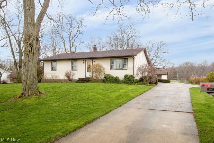 Awesome Ranch home on a dead end street and comes with so much. Attached 2 car garage and a 2 car detached garage.  Gazebo stays for those long summer nights. 3Season Room right off of the updated Kitchen with appliances.   Finished basement for the game enthusiast...REady to move in!  and Comes with a HSA Home Warranty!