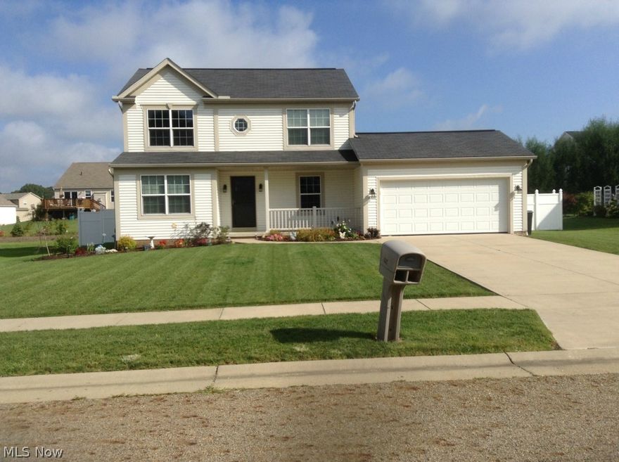 Awesome 3 possible 4 bedroom colonial with 2.5 bath, vinyl privacy fenced yard, trex deck, better than new cathedral ceiling in master suite, finished rec room, newer stainless steel appliances, new exterior lights, new front door, new sliding door. Buy now and enjoy holidays in your new home!