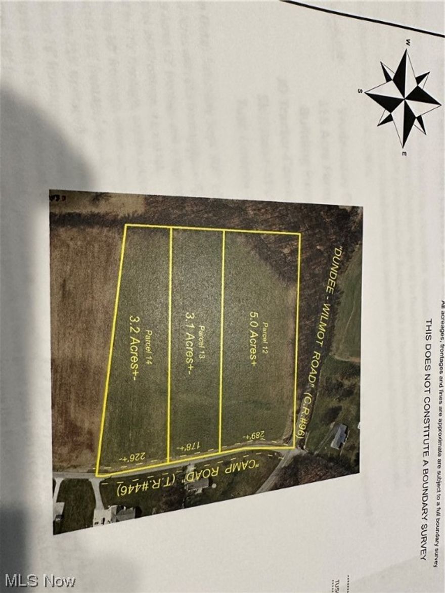 Auction 10-11-23   These 3 Beautiful Parcels all front on Camp Rd and have Great homesites! Take a look at these great sites. These 3 parcels are not contiguous with the farm