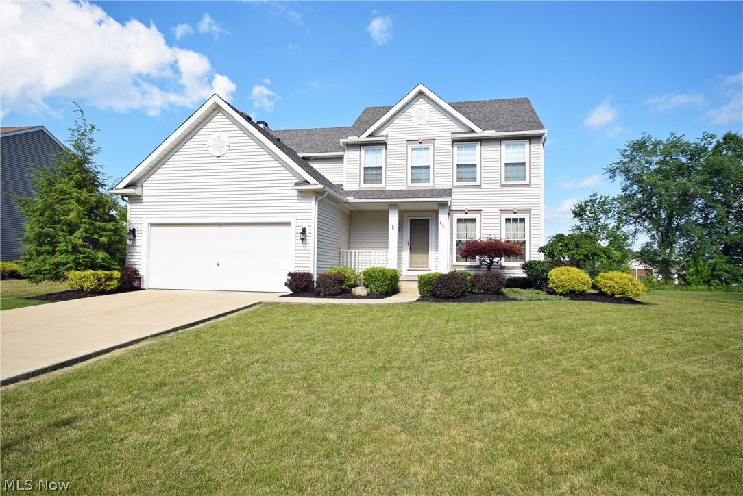 Wow! Great 4 Bedroom home ready to be yours! Freshly painted and super clean! Spacious kitchen with island, eat-in area opens to family room with fireplace and patio door leading to deck and backyard. 1st floor also includes laundry room, dining room, living room and half bathroom. 2nd floor includes all 4 bedrooms and 2 full bathrooms. Master bedroom features vaulted ceilings, walk-in closet and large master bathroom with dual sinks, garden tub, shower, skylight and separate room for the toilet. Furnace and A/C are zoned to provide comfort throughout. Fabulous flat backyard, perfect for summer! Don't wait until this home is sold! Call today to schedule your tour!