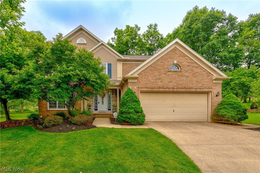 Pristine and updated colonial on private cul-de-sac in popular Ethan’s Green development of Twinsburg!   Enter the front foyer which opens to the spacious living and dining rooms with new 2018 carpeting. Eat-in island kitchen boasts natural wood cabinetry,  granite counter tops, slider to rear paver patio and large opening to family room with fireplace and new 2018 carpeting.   Four spacious bedrooms upstairs with updated bathrooms including second floor laundry and tremendous master suite with updated 2018 master bathroom including double sink vanity with quartz top, plank flooring, freestanding soaking bath tub, and tiled shower surround with glass doors.   Perfect man cave/playroom in the lower level with custom built bar and natural wood feature wall. Tons of other updates include HVAC 2014, roof, 2018, siding 2018, door hardware, light and plumbing fixtures, and so much more!  Just move in and enjoy the neighborhood! Welcome home!