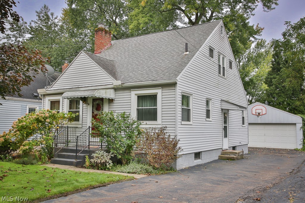 This updated Cape Cod has a lot to offer and is loaded with charm. Brand New Furnace and Central Air in December of 2018! Kitchen remodeled in 2004, comes with all appliances including dishwasher. Loads of cabinet space and eating area is open to living room. There is an open staircase to second level and 50s modern banisters on second floor to spacious dressing area. One of the bedrooms on the first floor makes a perfect formal dining room or (as this owner is doing) a lovely den with French door to the deck. There's a recreation room in the lower level that features a brick wood burning fireplace. There is also a convenient 1/2 bath over the laundry/utility area in the basement. The back yard is fenced with a gate and a spacious two car garage with opener. The roof is newer dimensional shingles and the windows have been replaced and are thermopane. The basement was professionally waterproofed in 2006 by Pioneer and there is a transferable warranty for a nominal fee to the buyer. This