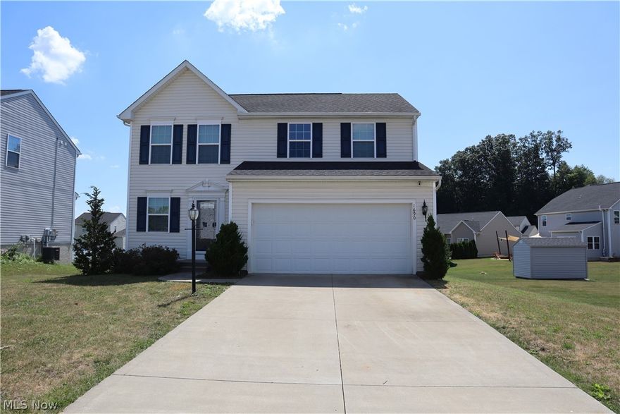 Discover this two story colonial home located in Plain Township! The main level features a nice open concept living room accompanied by a bright and airy eat-in kitchen with beautiful vinyl flooring. Also on the main level there is a charming fenced in backyard, a half bath, and a 2 car attached garage. The second level has 3 spacious bedrooms with walk in closets, 2 full baths, and a separate room for laundry.