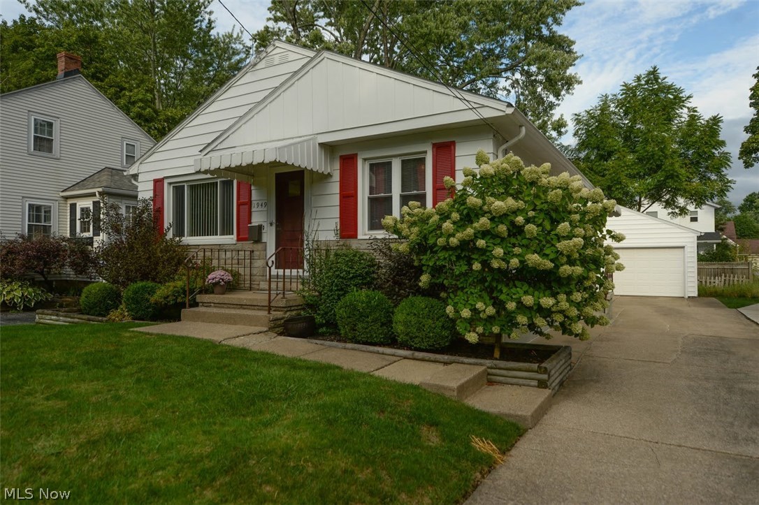 This immaculate, well-cared for 1950s ranch has so much to offer. Private fenced yard, large 2 car garage, gorgeous hardwood flooring throughout the main level, a fully applianced kitchen, generous sized living room, plenty of storage throughout, and a full finished basement with an open rec room. An additional room on the lower level offers space that could be used as a 4th bedroom, an office, or a crafting/hobby room. The laundry room contains an expansive workbench that is a great asset for projects of any size (and will remain with the home). Direct access to the deck off the back of the home allows for morning coffee breaks or enjoying the summer and fall evenings with accent lighting containing a dimmer option (the backyard faces East). Many updates to include: new H20 heater, newer HVAC (2010), exterior & interior painting, gutter guards, updated kitchen and bathrooms, refinished hard wood flooring, plumbing & electrical updates and more. Nothing to do here but move in and