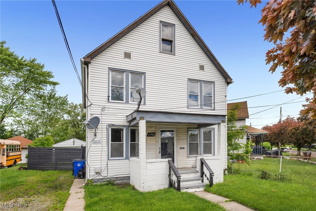 Check out this 1,900 square foot duplex located in the Linndale neighborhood. This features 3 bedrooms and 1 bathroom in the upstairs unit and the downstairs unit has 2 bedrooms and 1 bathroom with a well sized laundry room. Each unit has all new LVP and flooring throughout, updated kitchens/bathrooms, nice vinyl siding, a well maintained front porch, vinyl windows and more. The basement has 2 NEW hot water tanks, 1x NEW furnace, 2x NEW electric boxes along with additional plumbing and electrical updates. This has been tested as LEAD SAFE and the City certification is in process. Come check out 11702 Brookfield Ave today!