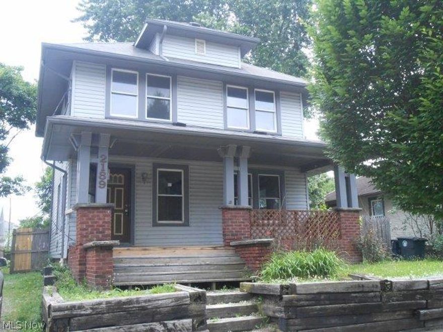 Case #:412-425617. HUD Homes are sold AS-IS. Ask agent for details and instructions to place a bid. This beautiful centennial colonial has the character of the early 1900s, while still having plenty of the modern comforts. Start out on the spacious covered front porch. From there, go into the large living room that opens into the dining room. The Kitchen offers plenty of storage. Go upstairs where there are 3 good sized bedrooms and a full bath. Down in the basement is a finished room that would be great as a family room, office, media room or whatever you'd desire. The other side of the basement consists of a storage room with built in shelving and a laundry area. Go out the back door and see the spacious deck overlooking the large, fenced in back yard that is shaded by mature trees. Just imagine hosting those Summer BBQs and get-togethers with friends and family! This house will need some repairs, but it also has had some updates such as newer flooring and paint, however some project