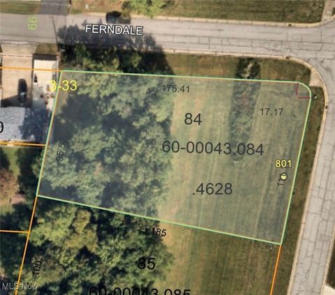 Vacant Land For Sale - 801 S Meadow Drive<br/> Sandusky, OH 44870
