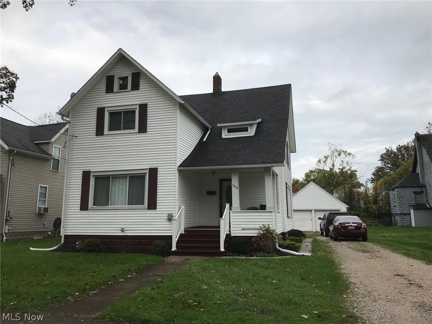 Fantastic Value is found in this 4 bedroom 1.5 bath vinyl sided beauty featuring a cherry kitchen with granite counter tops and peninsula- family room, large living room, updated bath that boasts ceramic flooring and a double bowl sink. High efficiency furnace, newer roof, 2 car detached garage and a deck for enjoying those summer nights. Come check it out- you'll be impressed.