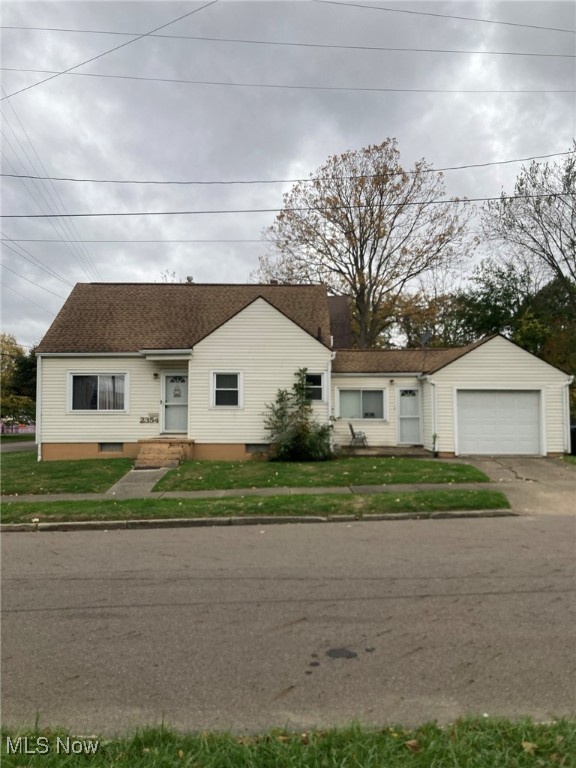 2 bedroom, 1 bath cape cod with a 1 car attached garage. washer and dryer stay in basement. roof (2013) furnace (2016) hot water heater (2024)